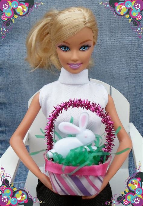 easter barbie dolls